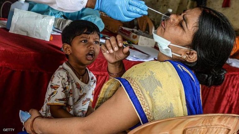 إصابات جديدة في الهند