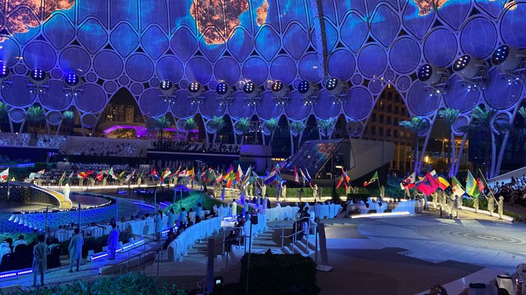 حفل افتتاح إكسبو 2020 دبي