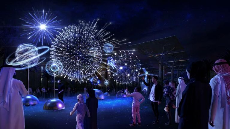 جانب من حفلات إكسبو 2020