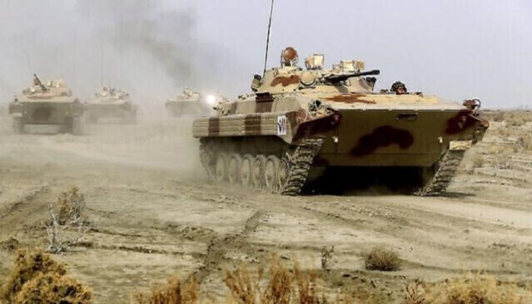 إيران ترسل قوات عسكرية لحدود أذربيجان