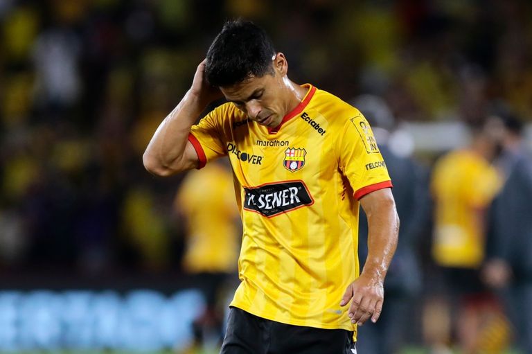 حزن فريق برشلونة الإكوادوري بعد وداع كوبا ليبرتادوريس