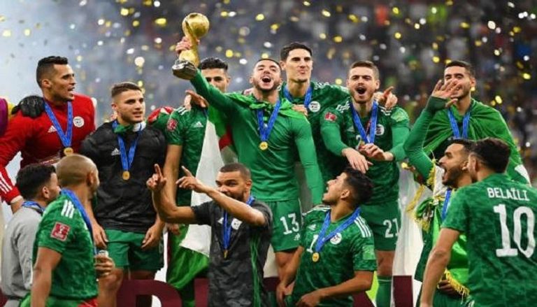 منتخب الجزائر بطل كأس العرب 2021 منتخب إيطاليا بطل يورو 2020