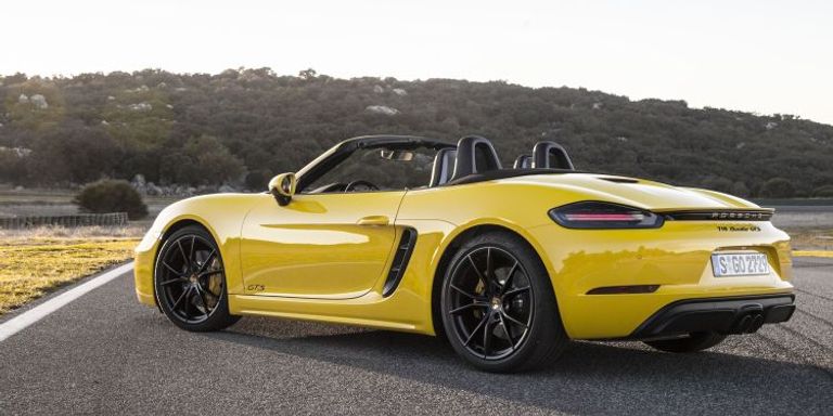 طراز Porsche 718 Boxster  مرسيدس A45