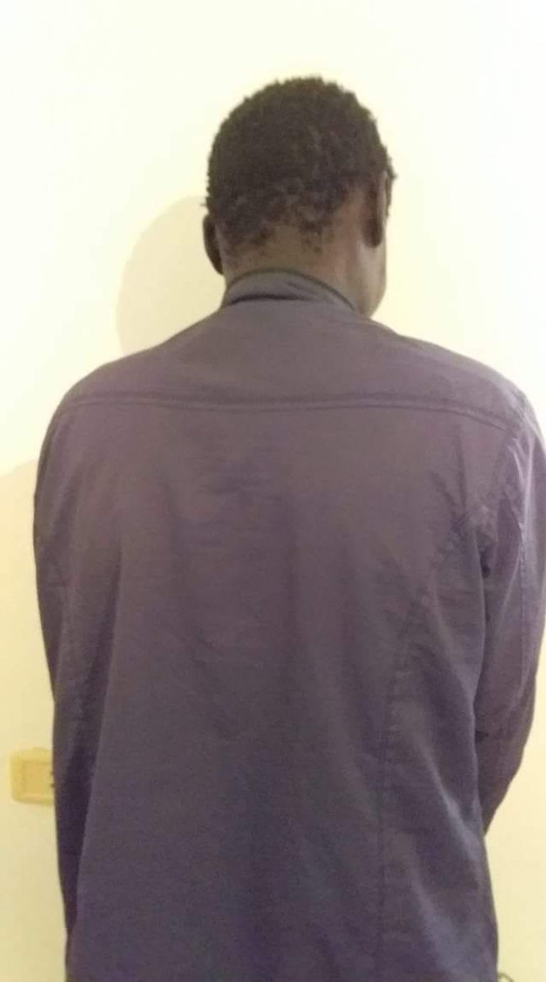 المسروقات والمضبوطات بحوزة المتهم