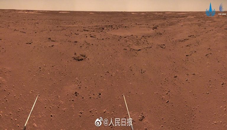 إحدى الصور التي نشرتها إدارة الفضاء الصينية