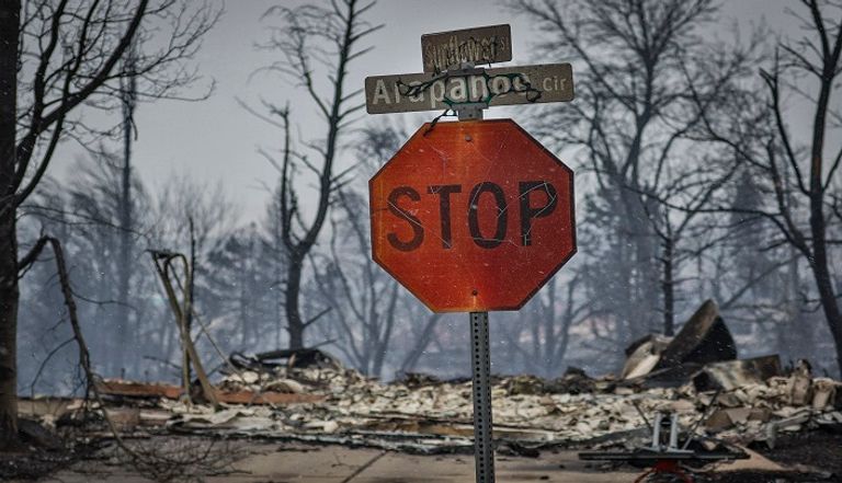 الثلوج تخمد حرائق كولورادو الأمريكية