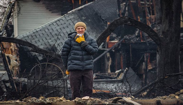 الثلوج تخمد حرائق كولورادو الأمريكية