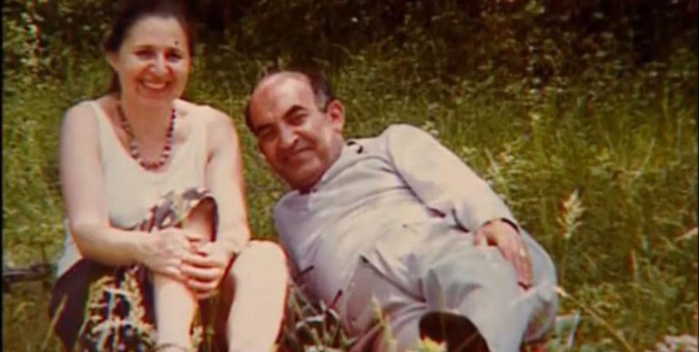 عبدالرحمن اليوسفي وزوجته هيلين - أرشيفية