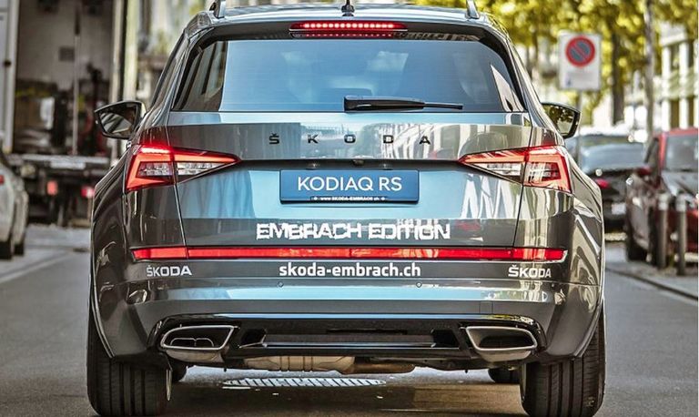سكودا كودياك تنطلق بمحرك 275 حصانا بعد تعديل الشركة السويسرية