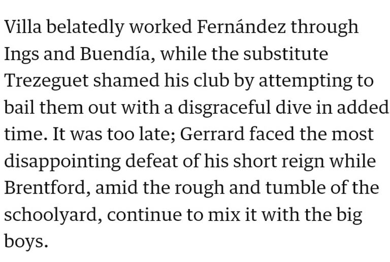 تعليق جارديان محمود تريزيجيه لاعب أستون فيلا ومنتخب مصر