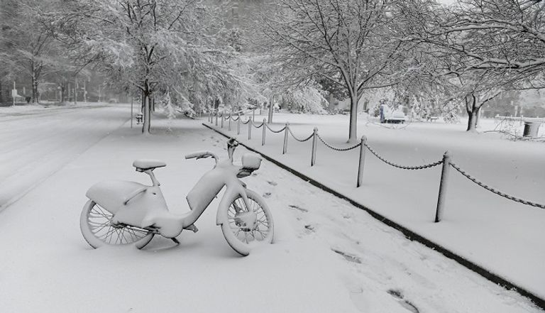 عاصفة ثلجية تضرب الساحل الشرقي لأمريكا