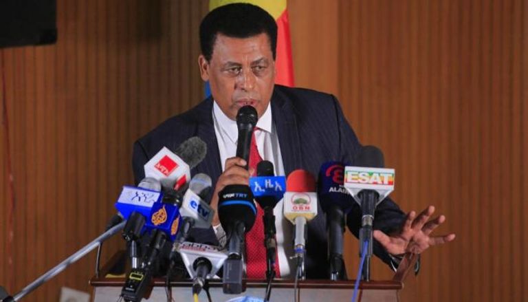 السفير دينا مفتي المتحدث باسم الخارجية الإثيوبية
