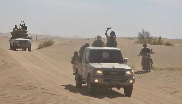 دوريات عسكرية لألوية العمالقة