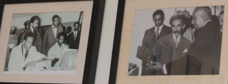 مدير مدرسة "ألفلج سلام" للفنون بإثيوبيا جنهو أدان