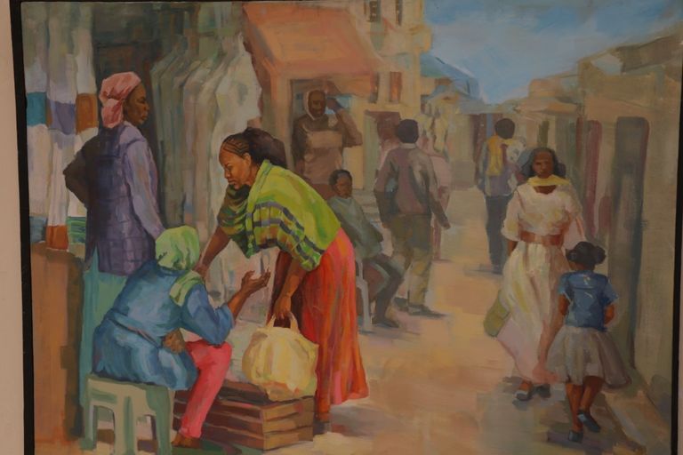 مدير مدرسة "ألفلج سلام" للفنون بإثيوبيا جنهو أدان