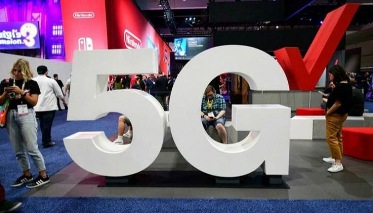 جناح تابع لشركة Verizon تروج لـ5G في معرض لوس أنجلوس لألعاب الفيديو (E3)