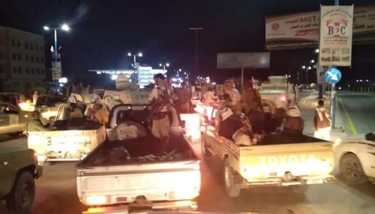 تعزيزات قوات العمالقة تصل مدينة عتق عاصمة شبوة