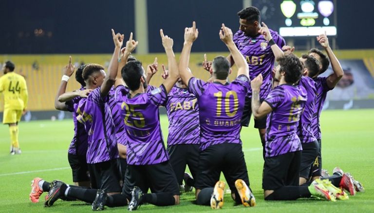 العين ضد الوصل من مباراة الوصل ضد العين