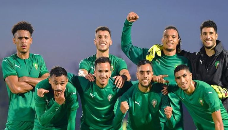 منتخب المغرب يستعد لكأس أمم أفريقيا 2022