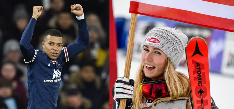 الفنان روبرت باتينسون والكاتبة إيزابيل أييندي واللاعب كيليان مبابي