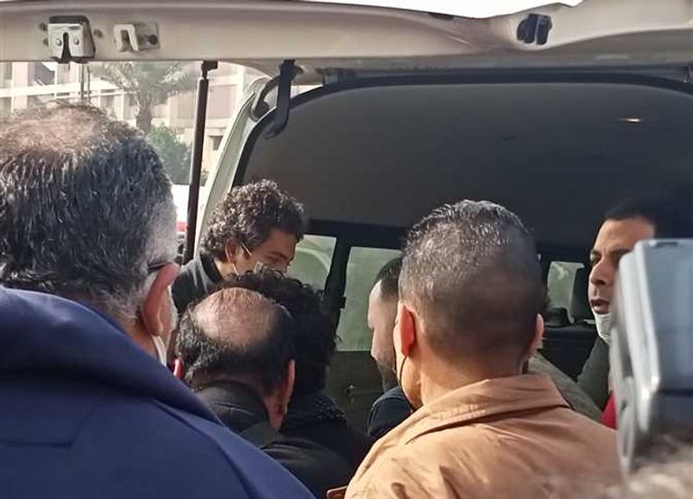 جنازة الفنان أحمد الحجار