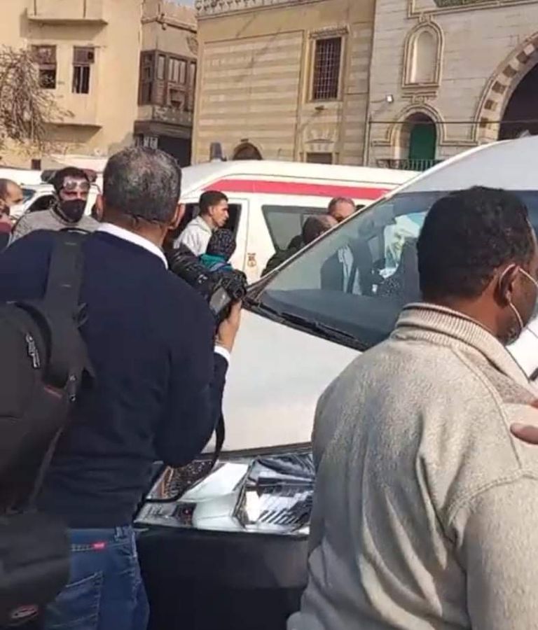 جنازة الفنان أحمد الحجار