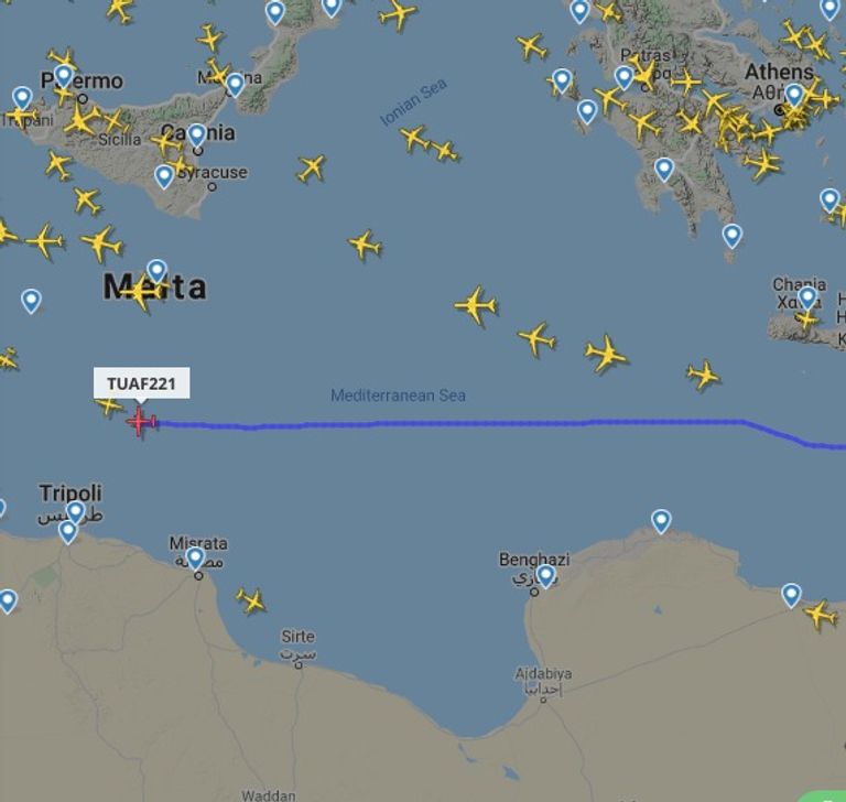 طائرة عسكرية تركية - أرشيفية