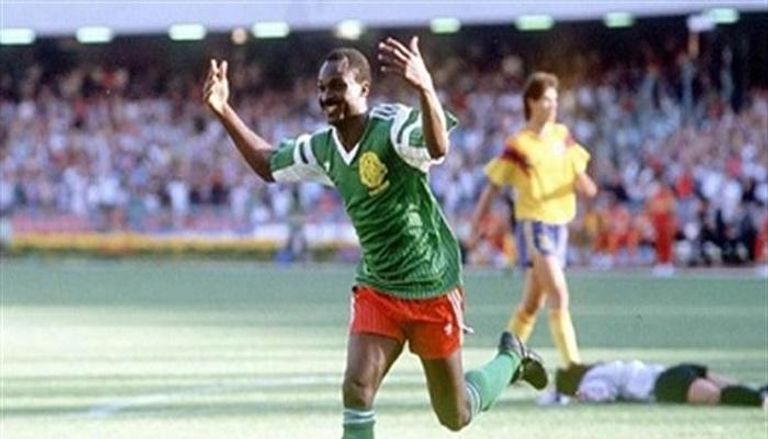 روجيه ميلا أسطورة كرة القدم الكاميرونية