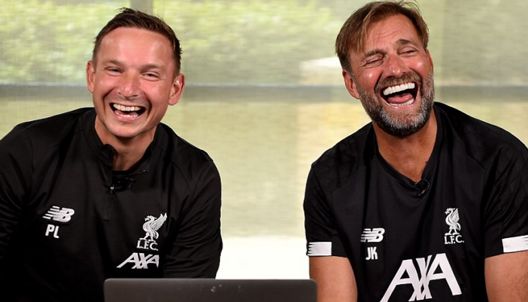 يورجن كلوب وبيب لياندرز فريق ليفربول