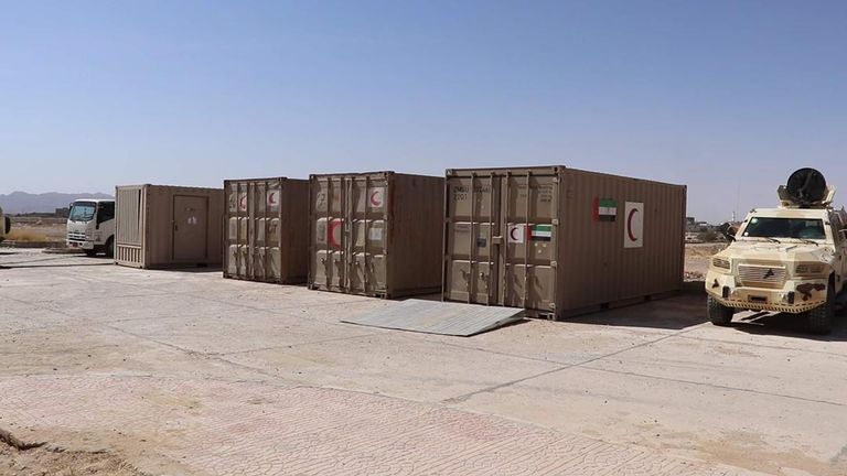 المستشفى الميداني في شبوة