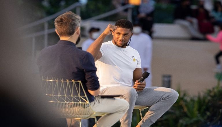 الملاكم العالمي أنتوني جوشوا