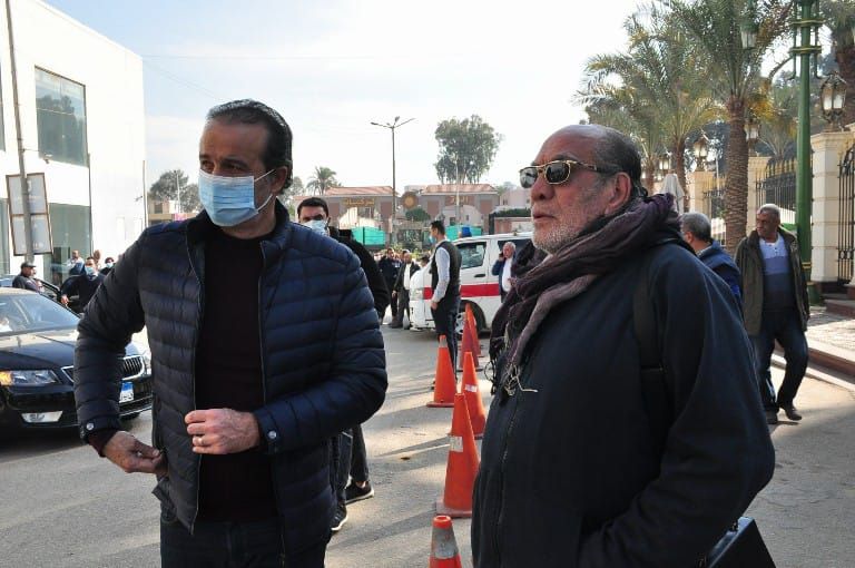 جثمان الفنانة الراحلة مها أبوعوف