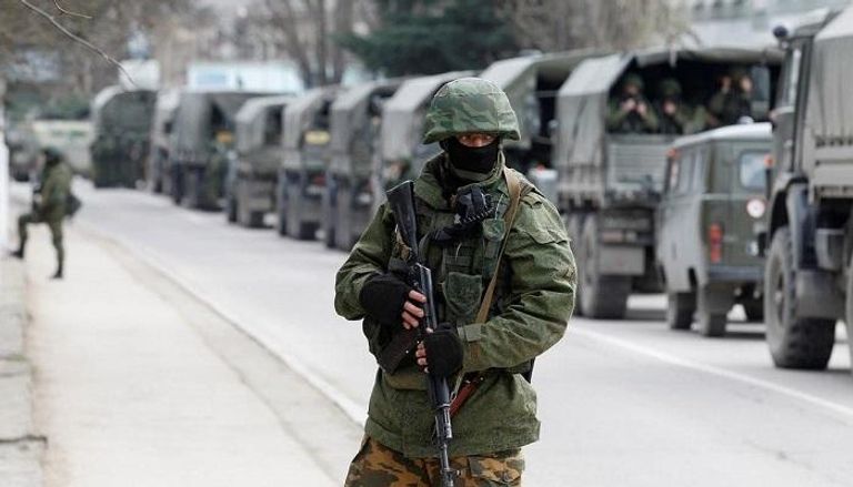 حشد عسكري روسي قرب الحدود الأوكرانية
