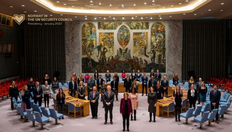 سفيرة النرويج تتقدم سفراء مجلس الأمن خلال رئاسة بلادها للشهر الجاري 