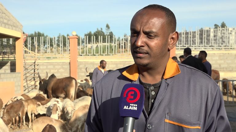 جانب من احتفال مسيحيي إثيوبيا بعيد الميلاد 