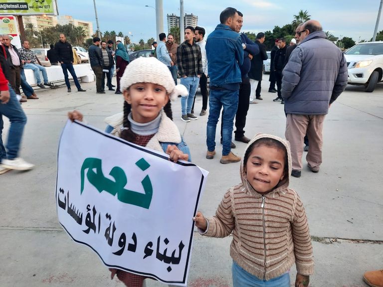 مظاهرات في بنغازي ضد تأجيل الانتخابات