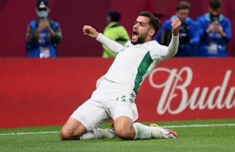 محمد أمين توغاي نجم منتخب الجزائر