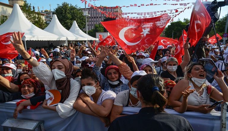 الرئيس التركي رجب طيب أردوغان