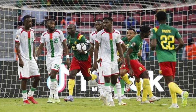 مباراة الكاميرون وبروكينا فاسو في افتتاح كأس أمم أفريقيا 2022