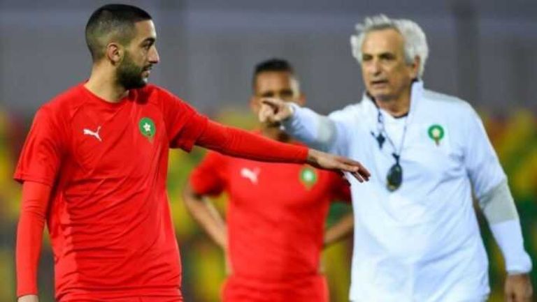 حاليلوزيتش وزياش حسن ناظر مهاجم منتخب المغرب السابق
