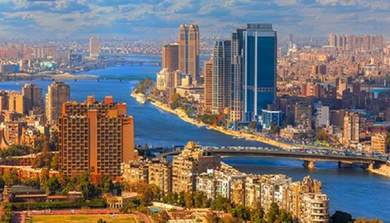 مشهد عام لمدينة القاهرة عاصمة مصر