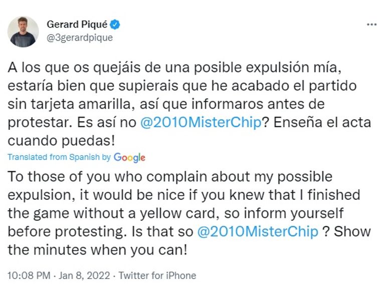 جيرارد بيكيه مدافع برشلونة