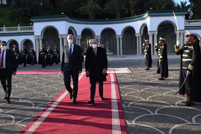 زيارة الرئيس الجزائري الأخيرة إلى تونس