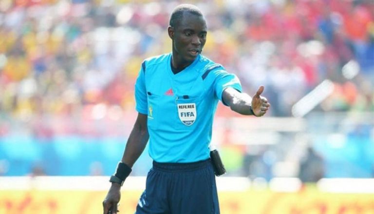 الحكم الجامبي باكاري جاساما مباراة مصر والكونغو