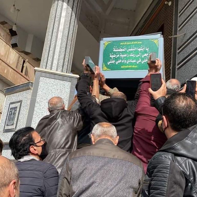 تشييع جثمان الإعلامي وائل الإبراشي