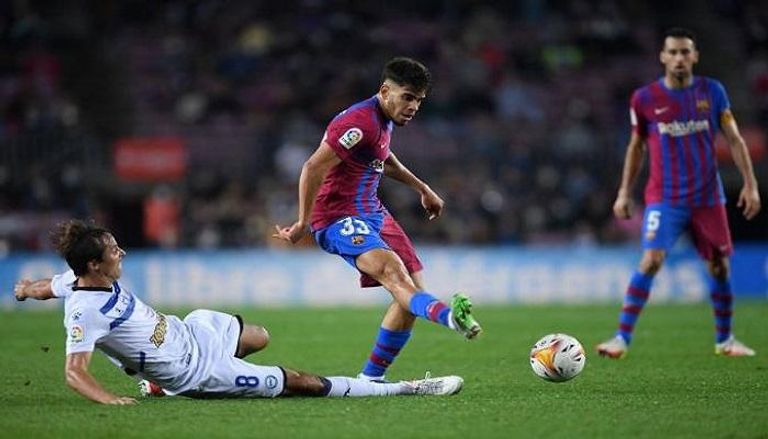 عبد الصمد الزلزولي ريال مدريد ضد برشلونة