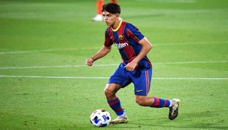 إلياس أخوماش ريال مدريد ضد برشلونة