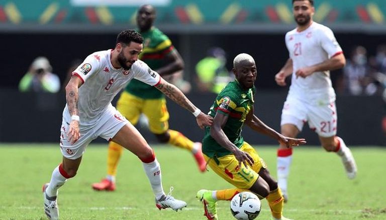 منتخب تونس ضد مالي في كأس أمم أفريقيا