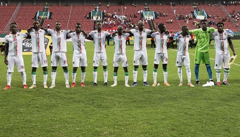 منتخب موريتانيا ضد جامبيا في كأس أمم أفريقيا
