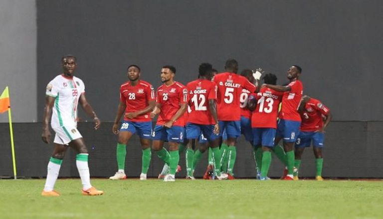من فوز جامبيا على موريتانيا في كأس أمم أفريقيا